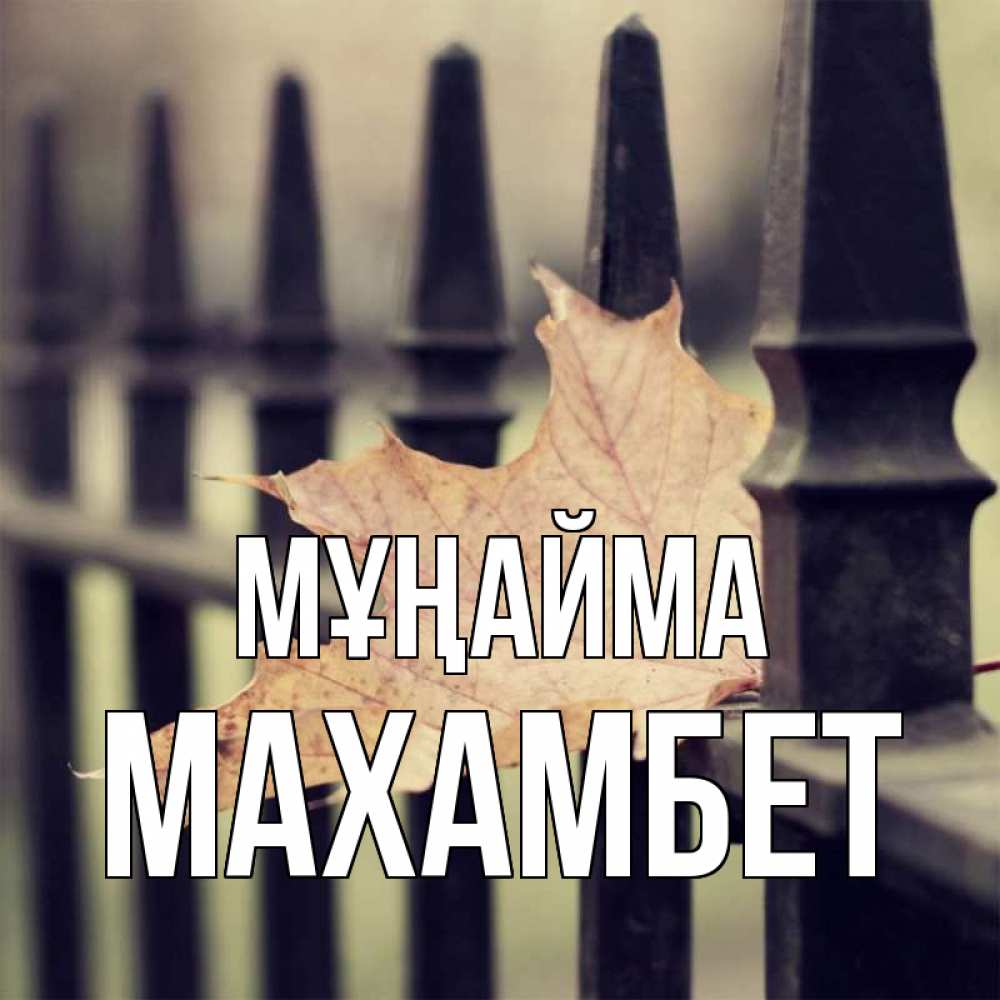 Күн сайын ашық хат с именем, МАХАМБЕТ Мұңайма лист клена Онлайн тегін жүктеп алу тілектері бар керемет карта 