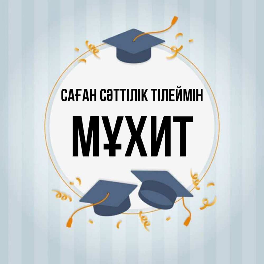 Күн сайын ашық хат с именем, МҰХИТ Саған сәттілік тілеймін для студентов Онлайн тегін жүктеп алу тілектері бар керемет карта 