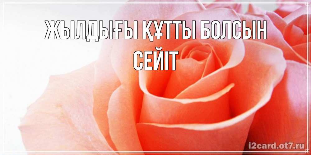 Күн сайын ашық хат с именем, СЕЙІТ Жылдығы құтты болсын розы для поздравления с днем рождения Онлайн тегін жүктеп алу тілектері бар керемет карта 