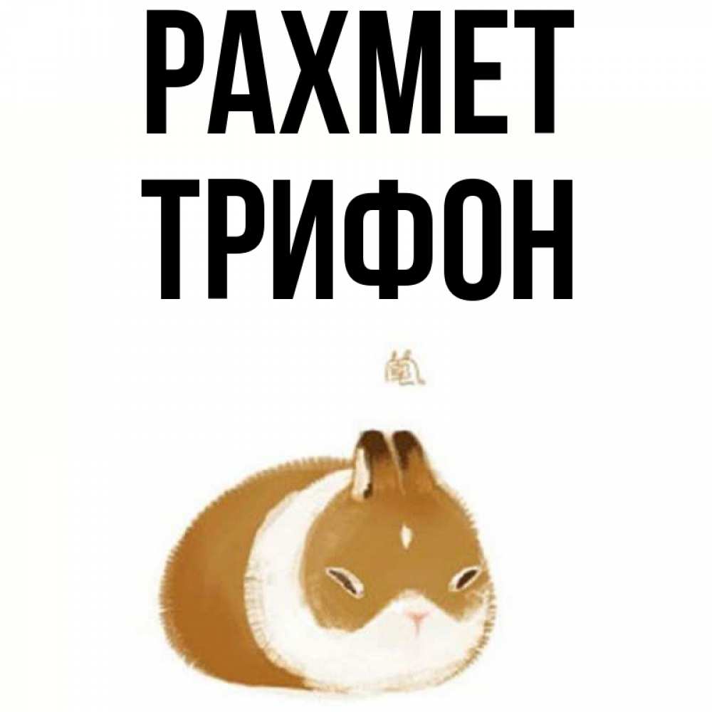 Күн сайын ашық хат с именем, Трифон рахмет коричнево белый домашний питомец Онлайн тегін жүктеп алу тілектері бар керемет карта 