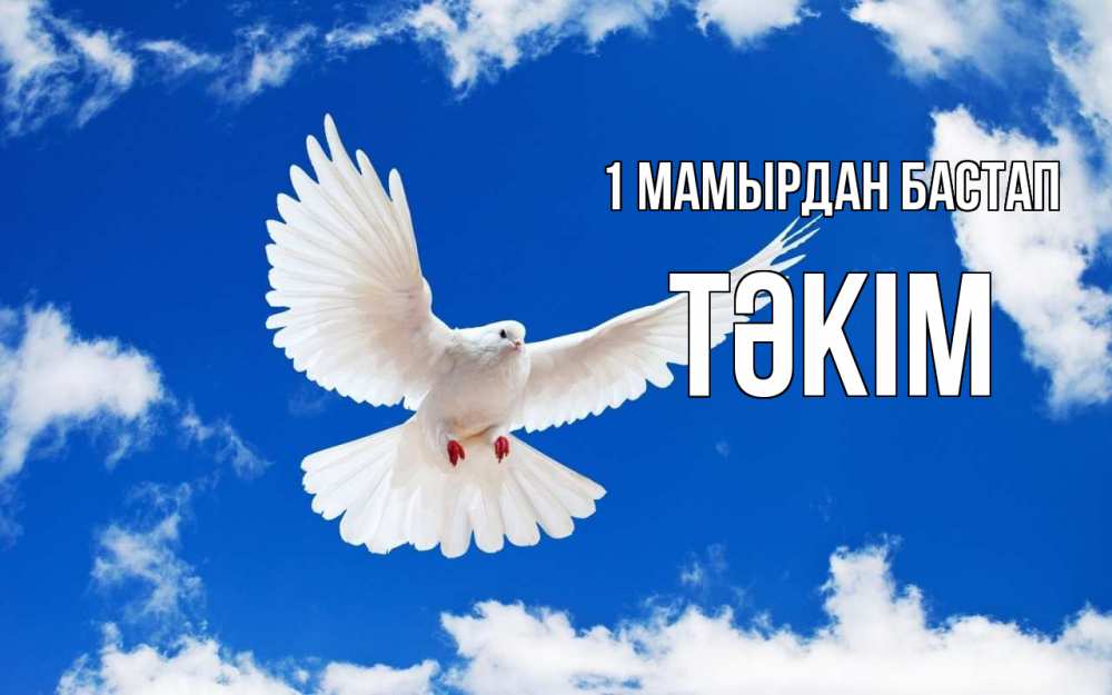 Күн сайын ашық хат с именем, ТӘКІМ 1 мамырдан бастап С 1 мая 1 Онлайн тегін жүктеп алу тілектері бар керемет карта 