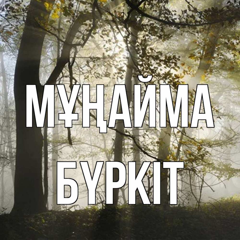 Күн сайын ашық хат с именем, Бүркіт Мұңайма лес и свет Онлайн тегін жүктеп алу тілектері бар керемет карта 