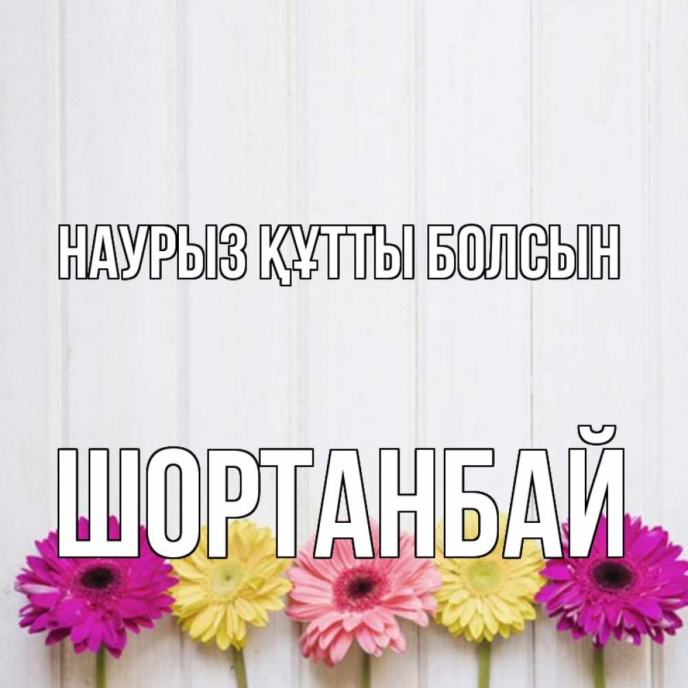 Күн сайын ашық хат с именем, ШОРТАНБАЙ Наурыз құтты болсын женщинам 1 Онлайн тегін жүктеп алу тілектері бар керемет карта 