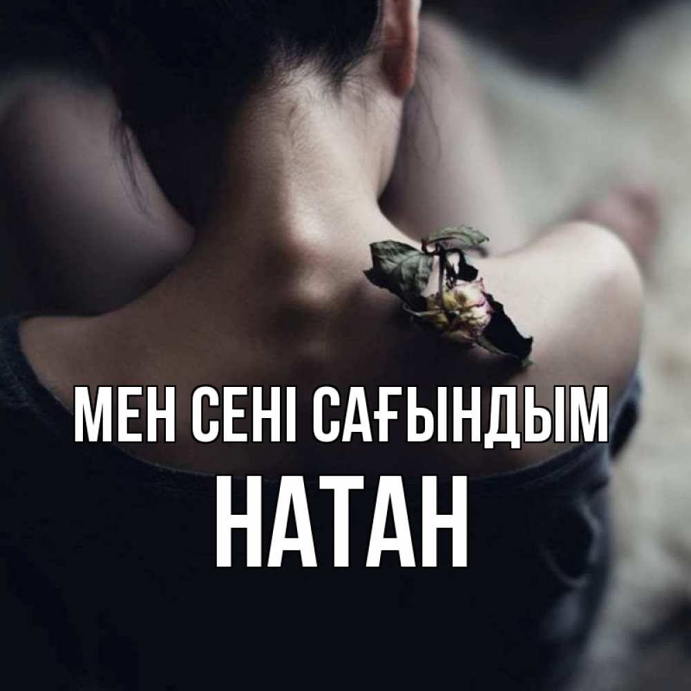 Күн сайын ашық хат с именем, Натан Мен сені сағындым засох цветок Онлайн тегін жүктеп алу тілектері бар керемет карта 