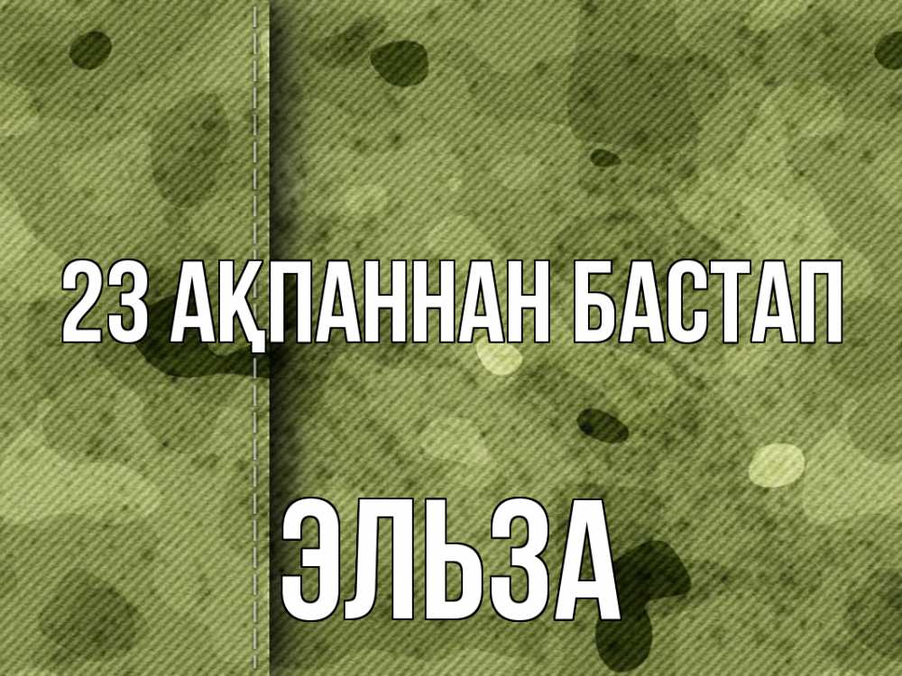 Картинка 23 ақпаннан бастап, Эльза