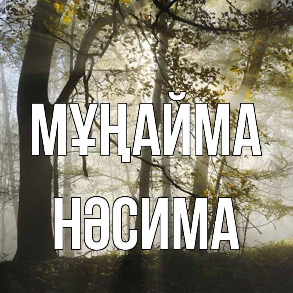 Күн сайын ашық хат с именем, НӘСИМА Мұңайма лес и свет Онлайн тегін жүктеп алу тілектері бар керемет карта 