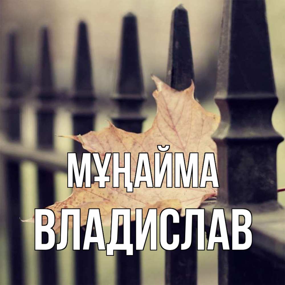 Күн сайын ашық хат с именем, Владислав Мұңайма лист клена Онлайн тегін жүктеп алу тілектері бар керемет карта 