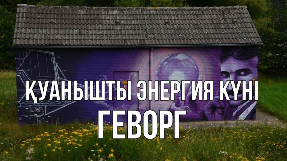 Күн сайын ашық хат с именем, Геворг Қуанышты энергия күні молнии, Тесла Онлайн тегін жүктеп алу тілектері бар керемет карта 