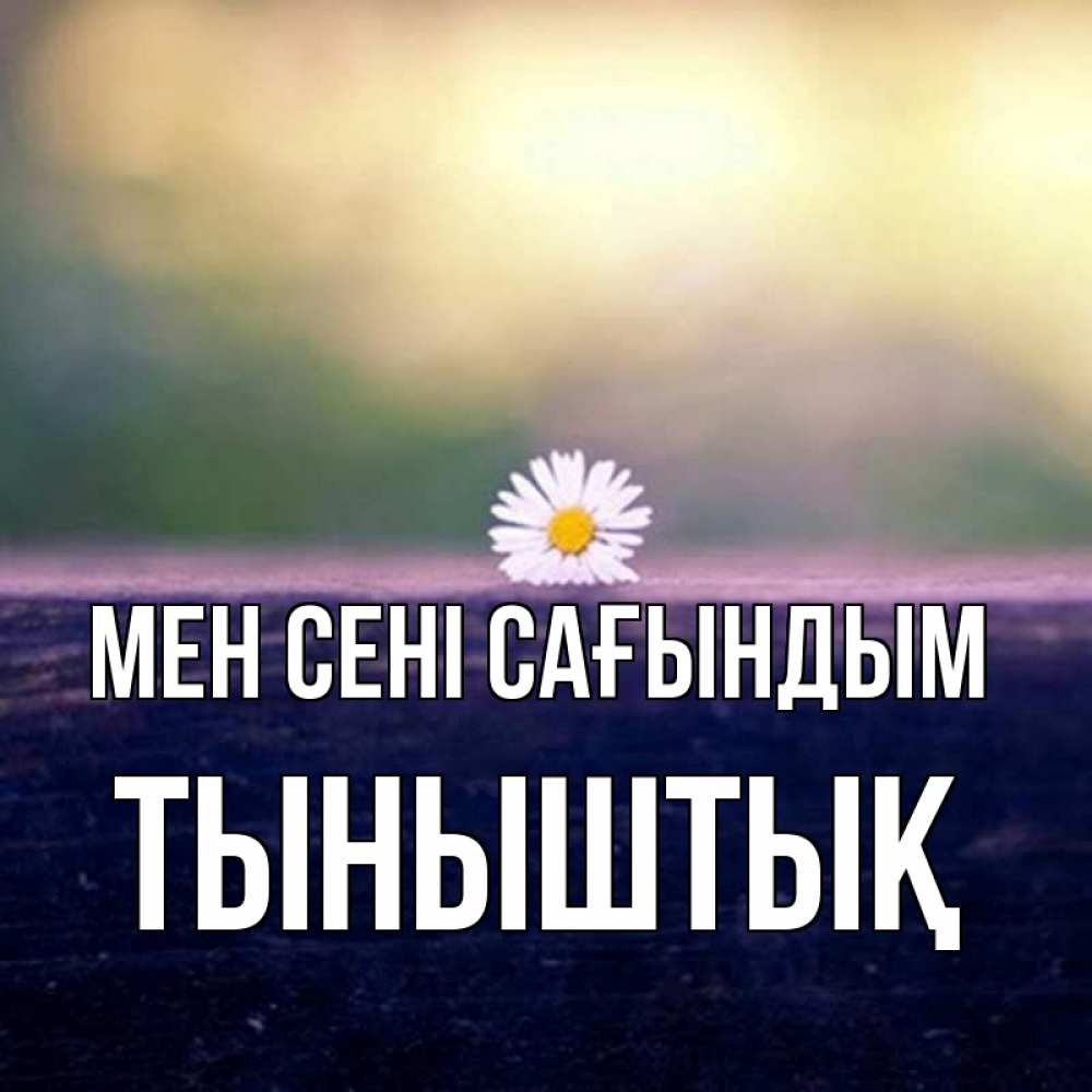 Күн сайын ашық хат с именем, ТЫНЫШТЫҚ Мен сені сағындым приходи в гости Онлайн тегін жүктеп алу тілектері бар керемет карта 