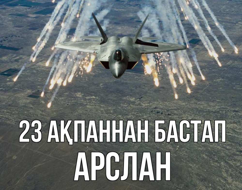 Картинка 23 ақпаннан бастап, Арслан