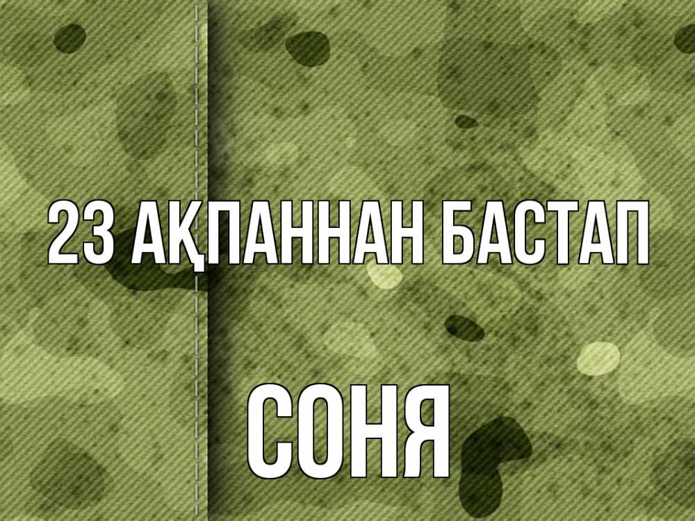 Картинка 23 ақпаннан бастап, Соня