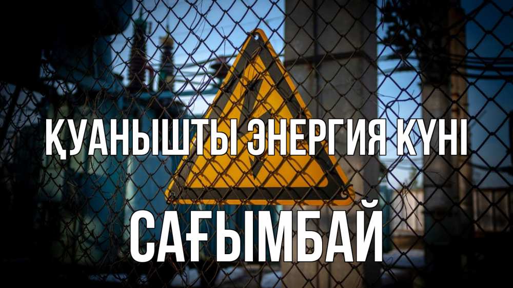 Күн сайын ашық хат с именем, Сағымбай Қуанышты энергия күні трансформаторная подстанция Онлайн тегін жүктеп алу тілектері бар керемет карта 