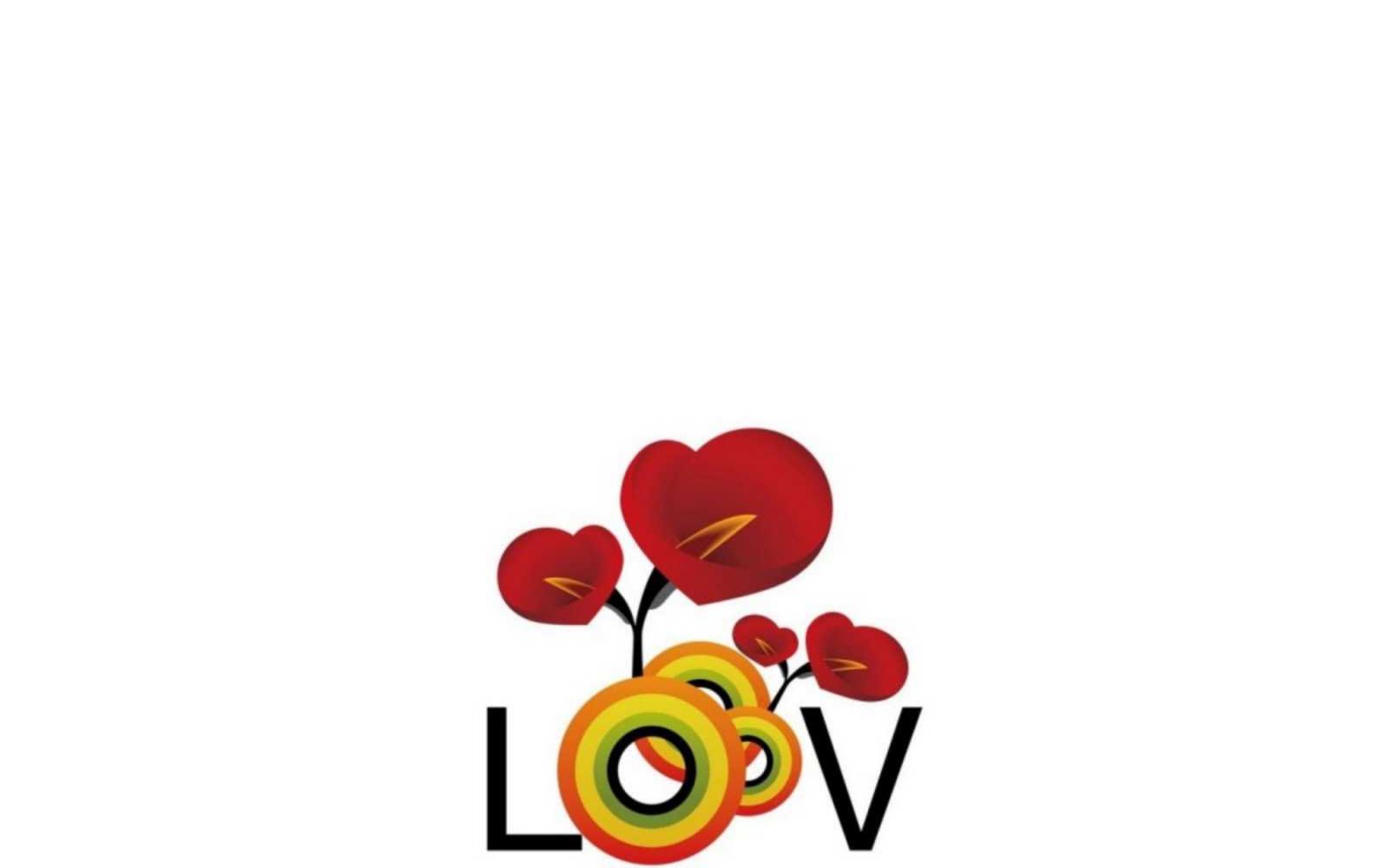 Открытка красивые цветы с надписью LOVE валентинка открытка на день всех влюбленных который отмечается 14 февраля Әулие Валентин күні құтты болсын 