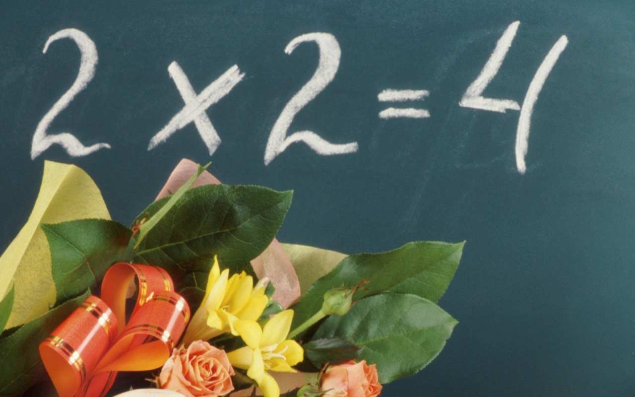 Открытка с днем учителя  с днем учителя  Мұғалімдер күнімен 