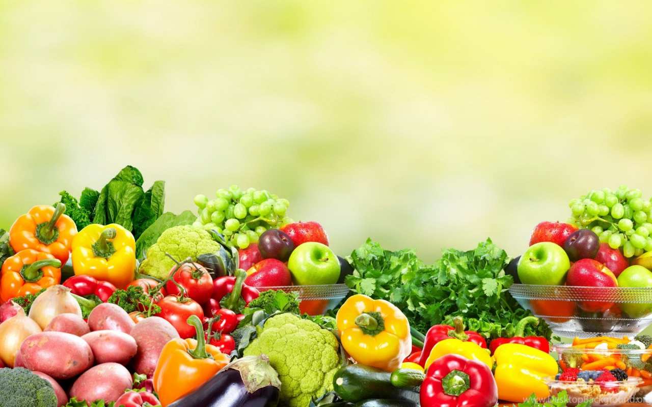 Открытка много овощей и ягоды с фруктами  день вегана  Вегетариандық күн құтты болсын 