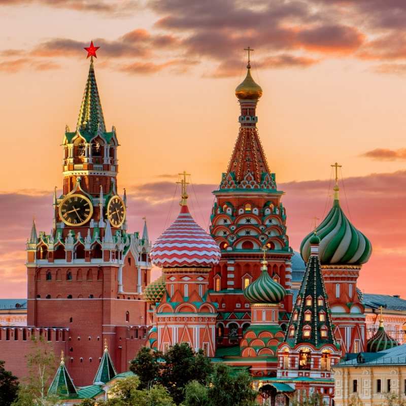 Открытка вид на кремль  С днем России   Ресей күні құтты болсын 