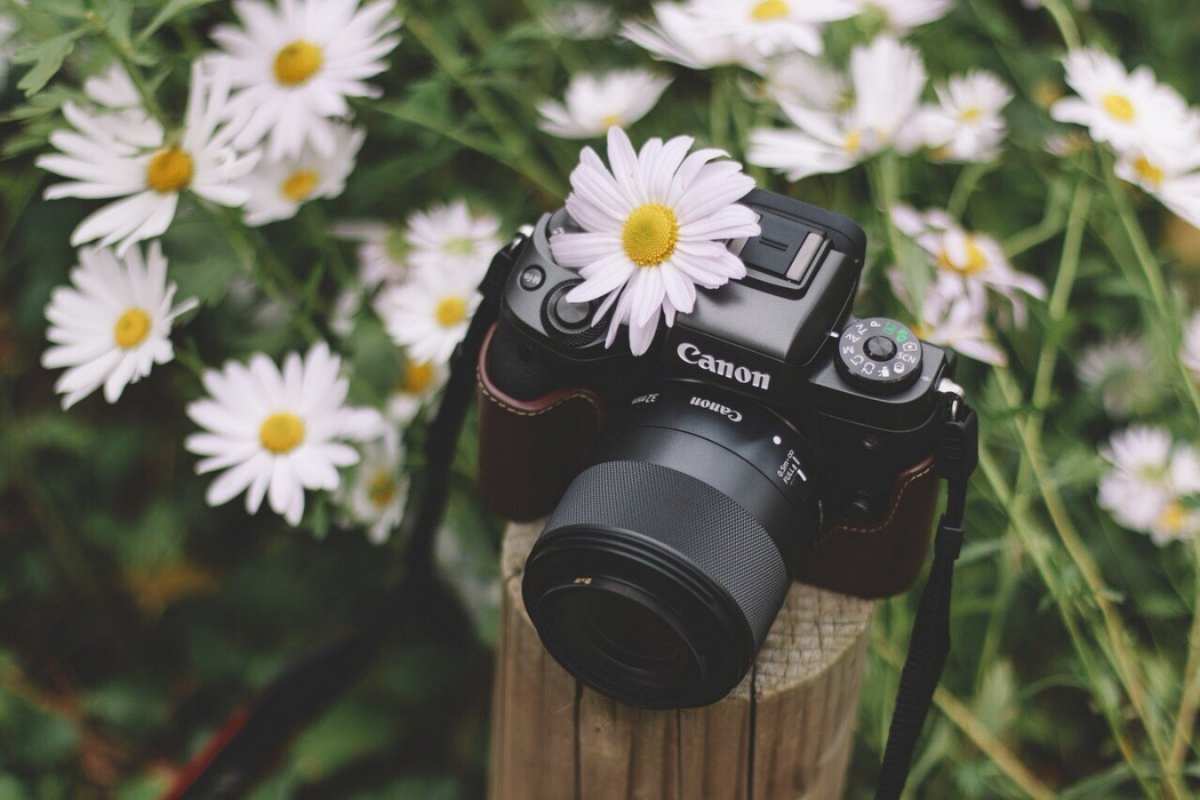 Открытка фотоаппарат кэнон  с днем фотографа  Фотограф күні құтты болсын 