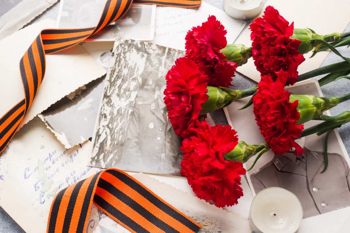 Открытка военные письма  9 мая  9 мамырдан бастап 