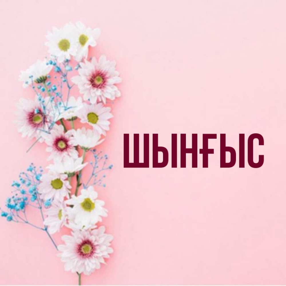 Картинка  с именем , ШЫНҒЫС! ТУҒАН КҮНІҢМЕН!