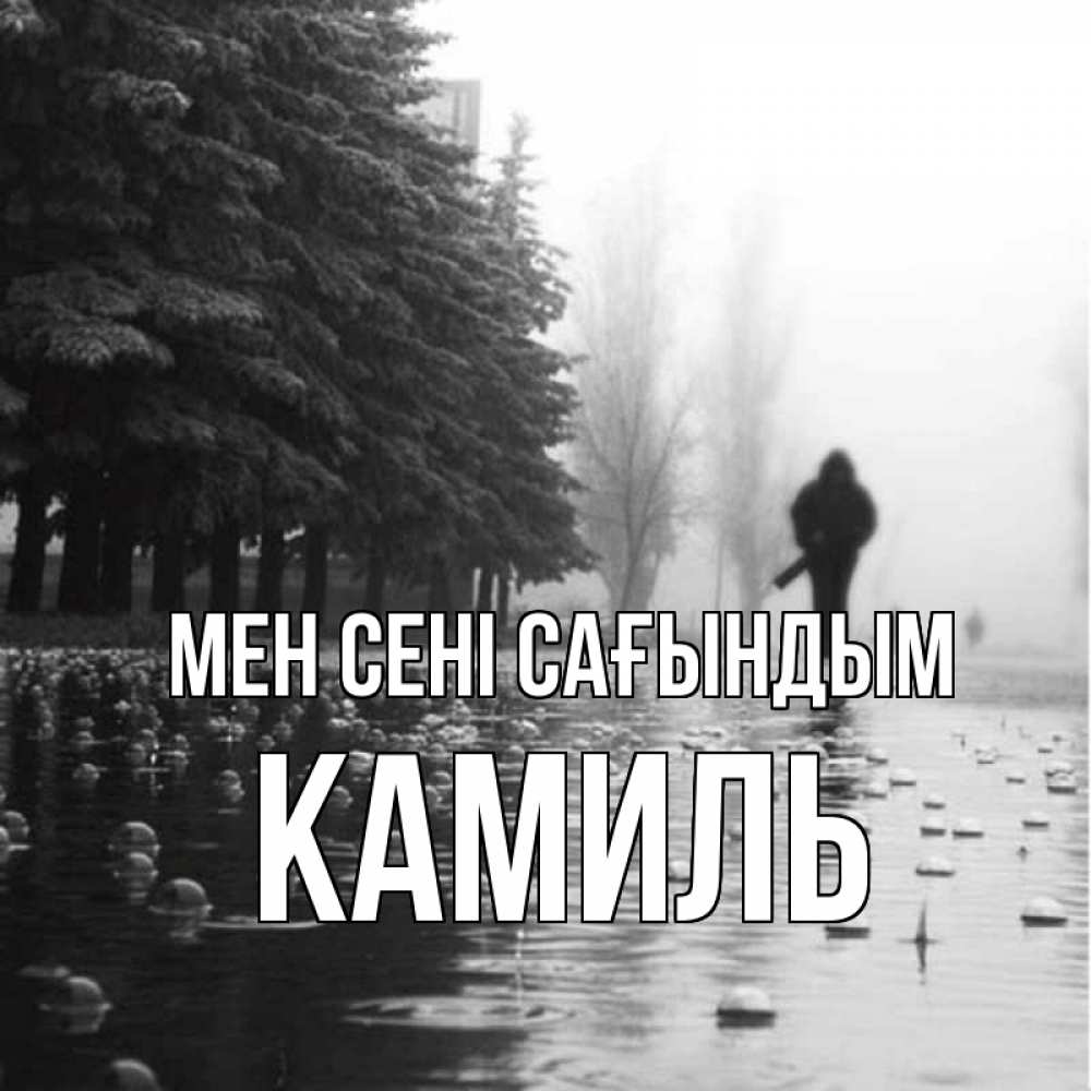 Күн сайын ашық хат с именем, Камиль Мен сені сағындым приходи Онлайн тегін жүктеп алу тілектері бар керемет карта 