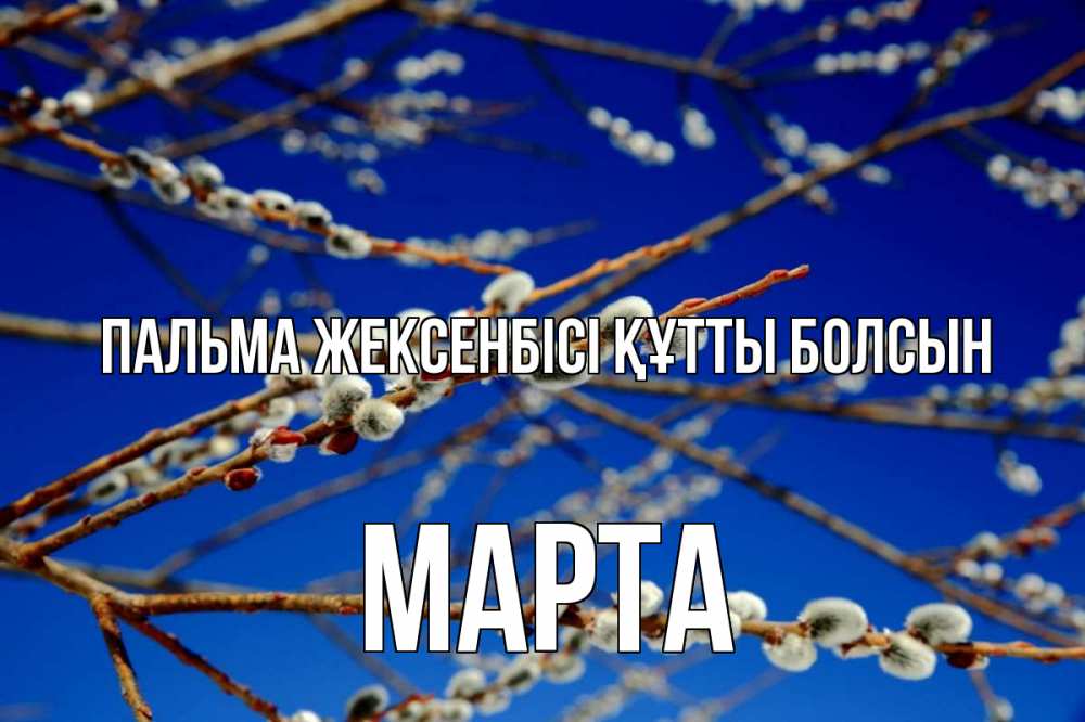 Күн сайын ашық хат с именем, Марта Пальма жексенбісі құтты болсын верба Онлайн тегін жүктеп алу тілектері бар керемет карта 