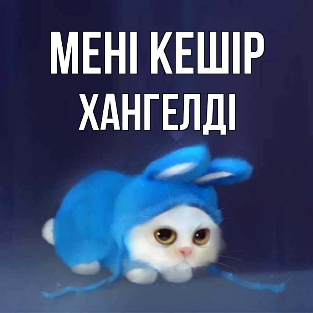 Күн сайын ашық хат с именем, ХАНГЕЛДІ Мені кешір невинный котозай просит прощения Онлайн тегін жүктеп алу тілектері бар керемет карта 