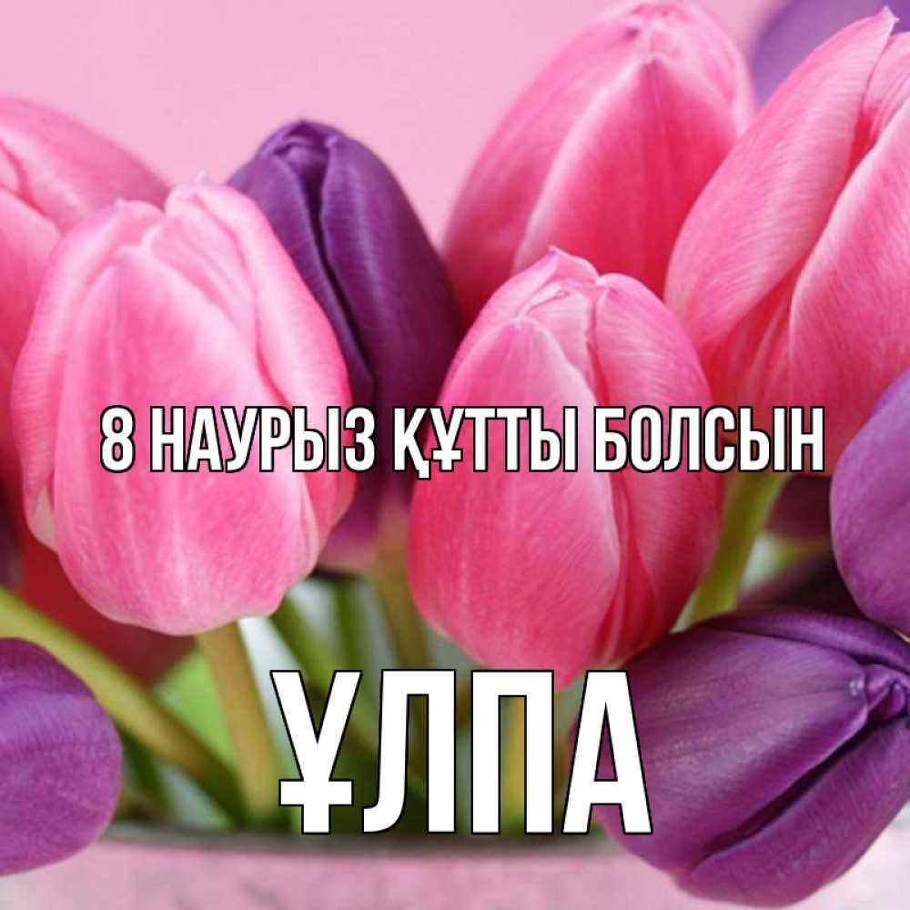 Күн сайын ашық хат с именем, ҰЛПА 8 наурыз құтты болсын маме 1 Онлайн тегін жүктеп алу тілектері бар керемет карта 