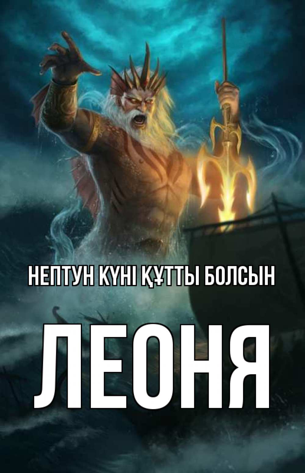 Картинка нептун күні құтты болсын, Леоня