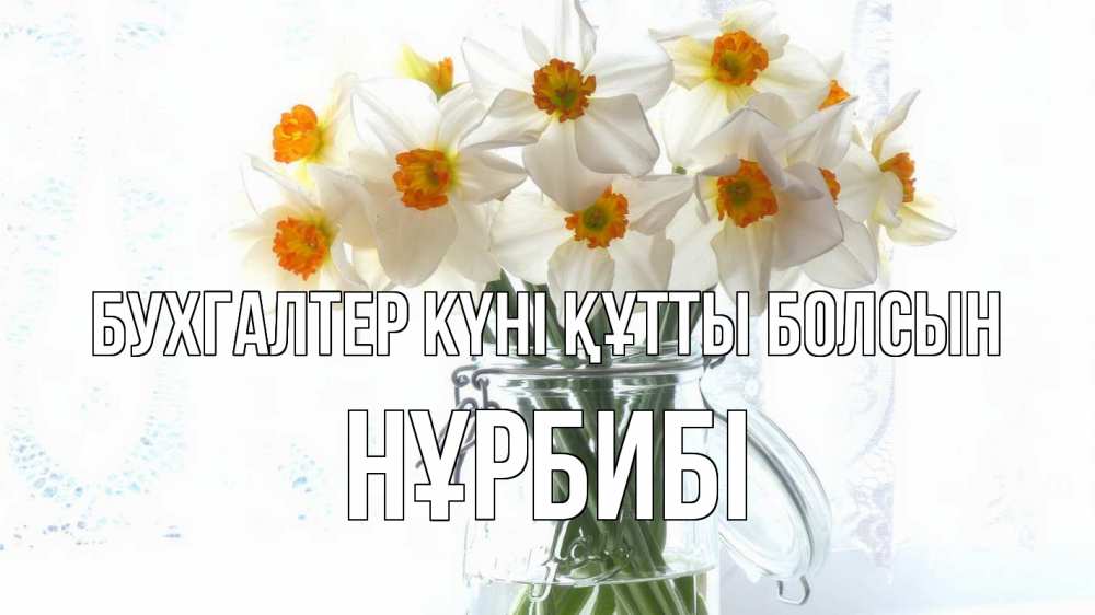 Күн сайын ашық хат с именем, НҰРБИБІ бухгалтер күні құтты болсын с днем бухгалтера Онлайн тегін жүктеп алу тілектері бар керемет карта 