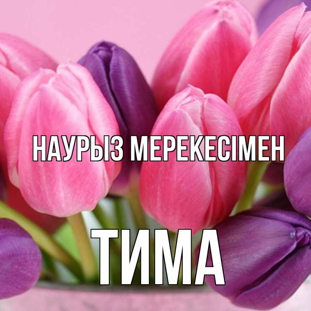 Күн сайын ашық хат с именем, Тима Наурыз мерекесімен маме 1 Онлайн тегін жүктеп алу тілектері бар керемет карта 