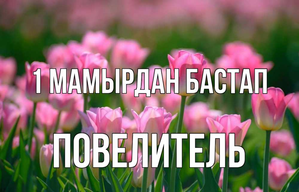 Күн сайын ашық хат с именем, Повелитель 1 мамырдан бастап С 1 мая Онлайн тегін жүктеп алу тілектері бар керемет карта 