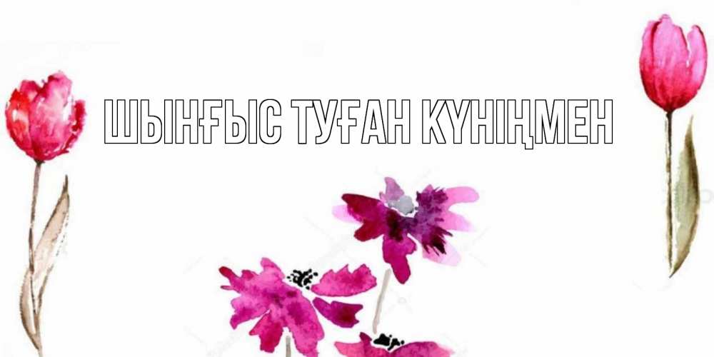 Картинка  с именем , ШЫНҒЫС! ТУҒАН КҮНІҢМЕН!