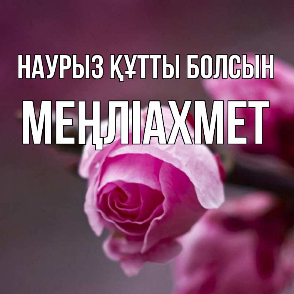 Күн сайын ашық хат с именем, МЕҢЛІАХМЕТ Наурыз құтты болсын весна Онлайн тегін жүктеп алу тілектері бар керемет карта 