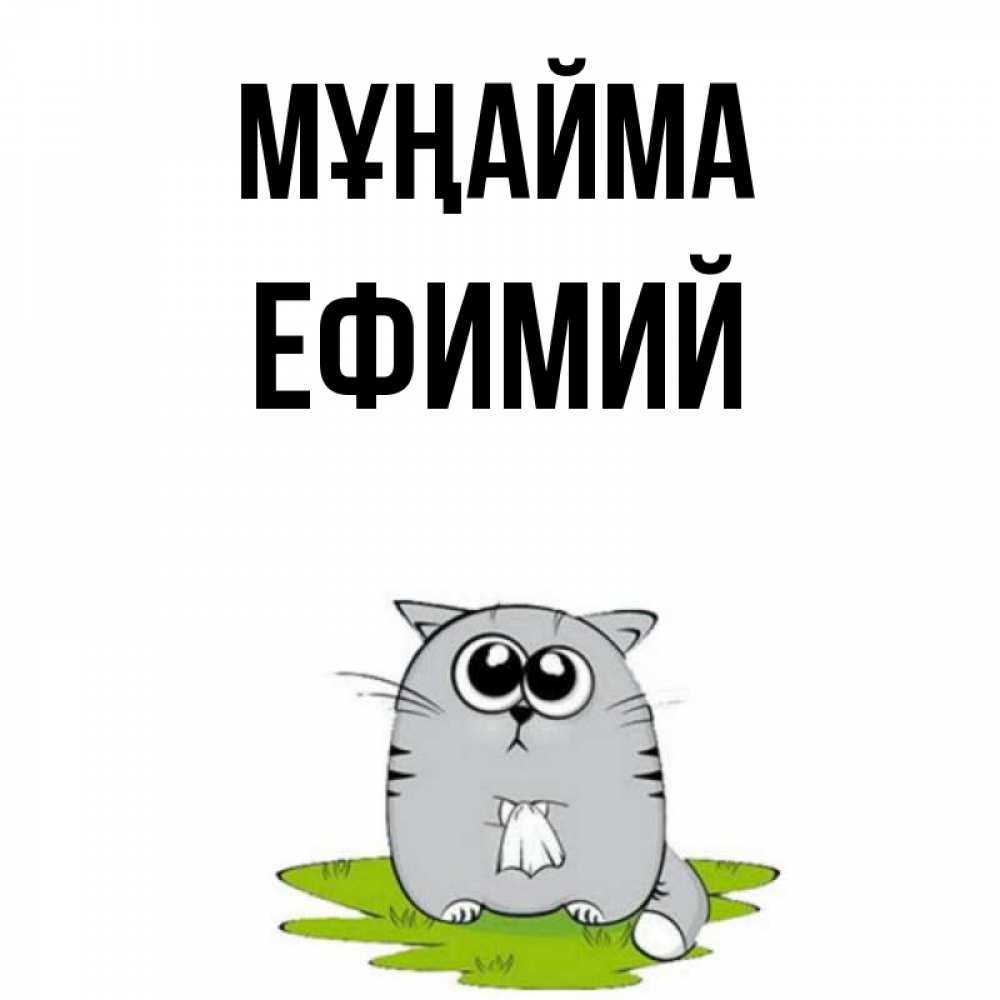 Күн сайын ашық хат с именем, Ефимий Мұңайма грустный котяра Онлайн тегін жүктеп алу тілектері бар керемет карта 