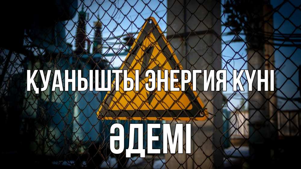 Күн сайын ашық хат с именем, ӘДЕМІ Қуанышты энергия күні трансформаторная подстанция Онлайн тегін жүктеп алу тілектері бар керемет карта 