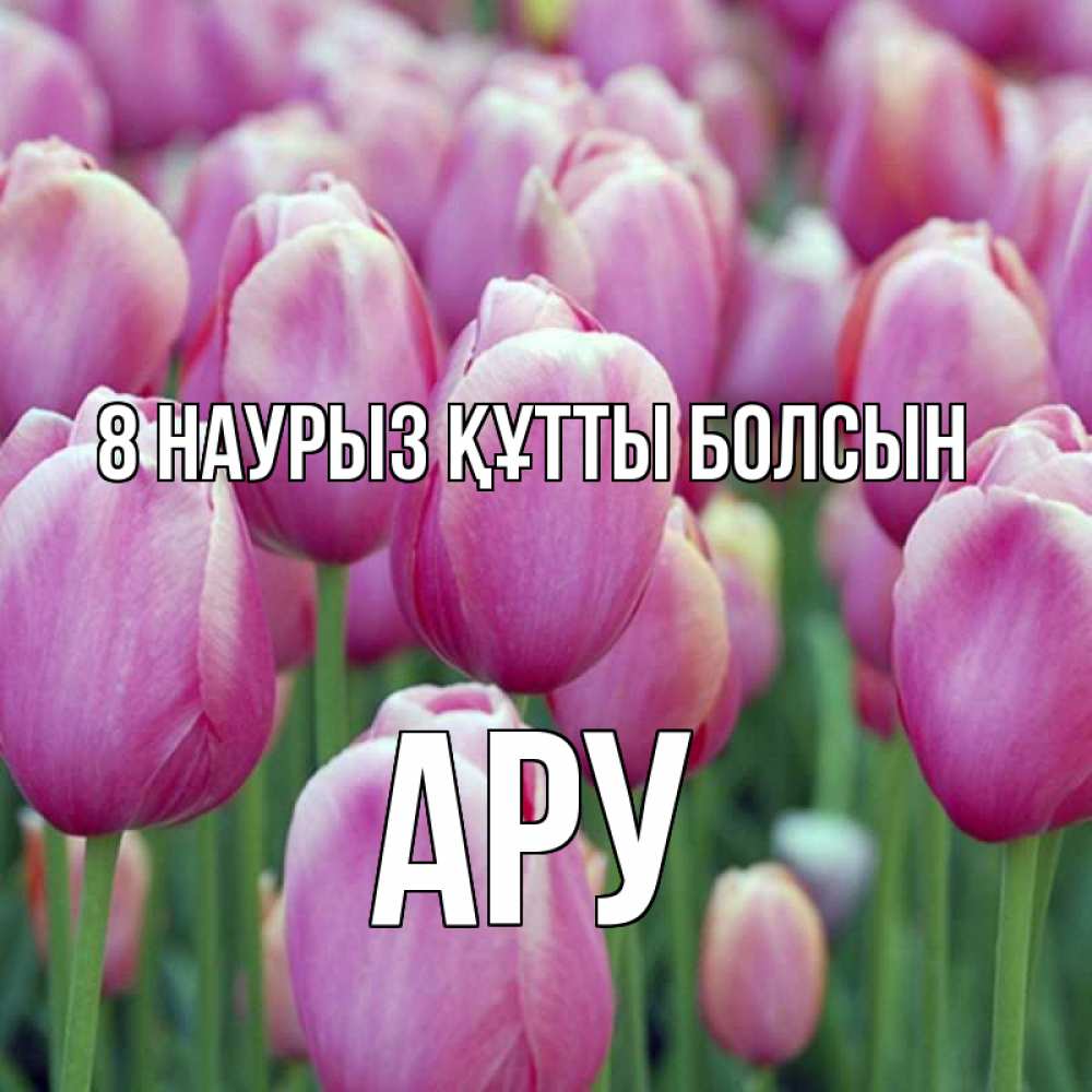 Күн сайын ашық хат с именем, АРУ 8 наурыз құтты болсын на международный женский день 3 Онлайн тегін жүктеп алу тілектері бар керемет карта 