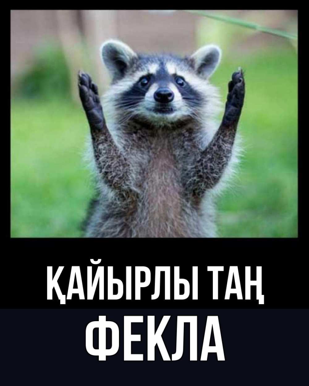 Күн сайын ашық хат с именем, Фекла Қайырлы таң хорошее настроение утречком Онлайн тегін жүктеп алу тілектері бар керемет карта 