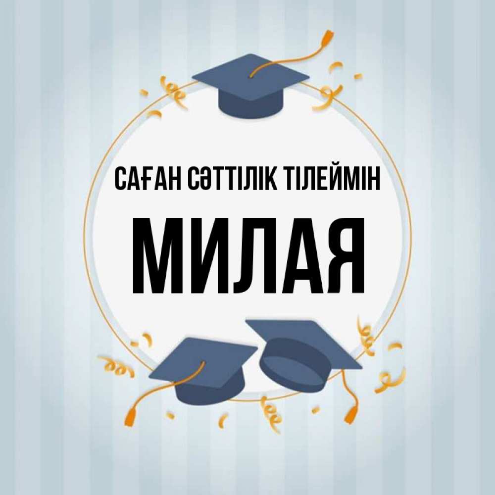 Күн сайын ашық хат с именем, Милая Саған сәттілік тілеймін для студентов Онлайн тегін жүктеп алу тілектері бар керемет карта 