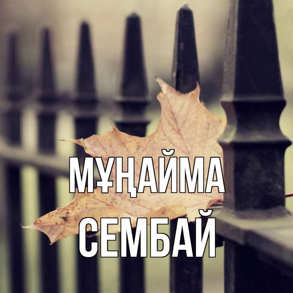Күн сайын ашық хат с именем, СЕМБАЙ Мұңайма лист клена Онлайн тегін жүктеп алу тілектері бар керемет карта 