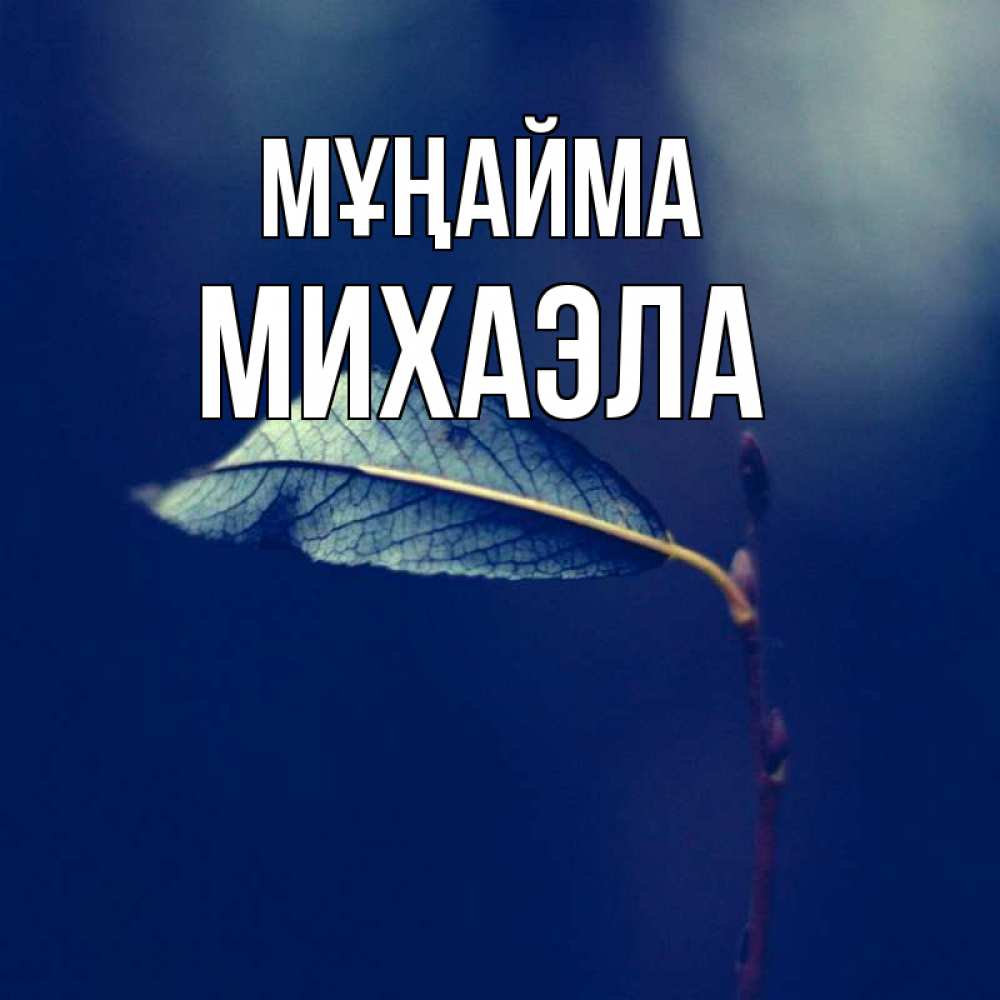 Күн сайын ашық хат с именем, Михаэла Мұңайма растение Онлайн тегін жүктеп алу тілектері бар керемет карта 