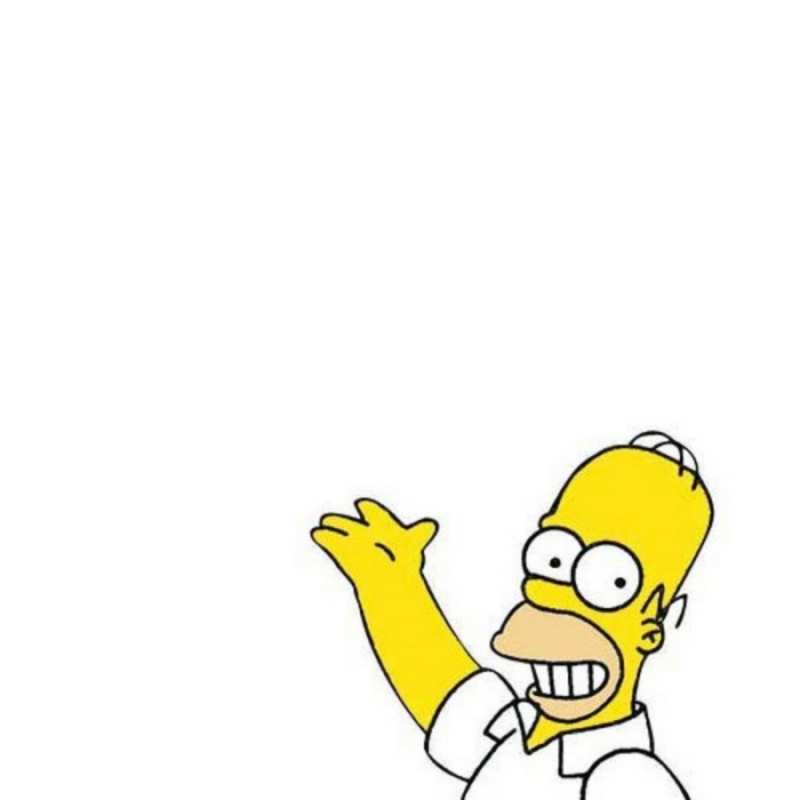 Открытка Гомер Симпсон  Поздравления  Туған күніңмен 