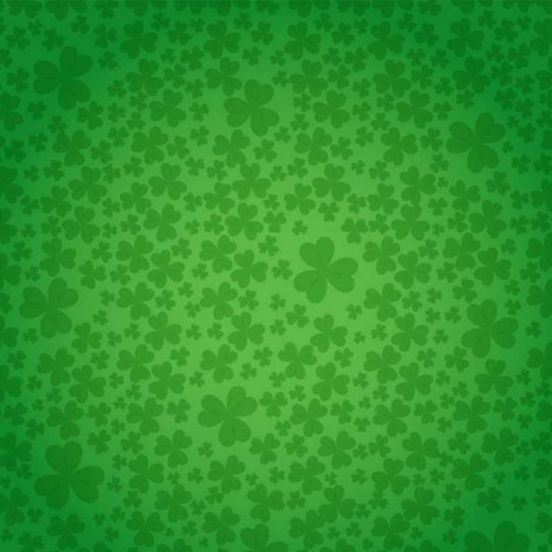 Открытка листья клевера на фоне  много листочков на удачу  Саған сәттілік тілеймін 