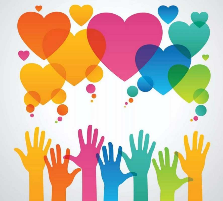 Открытка С днем волонтера 1 С днем волонтера 1 Еріктілер күні құтты болсын 