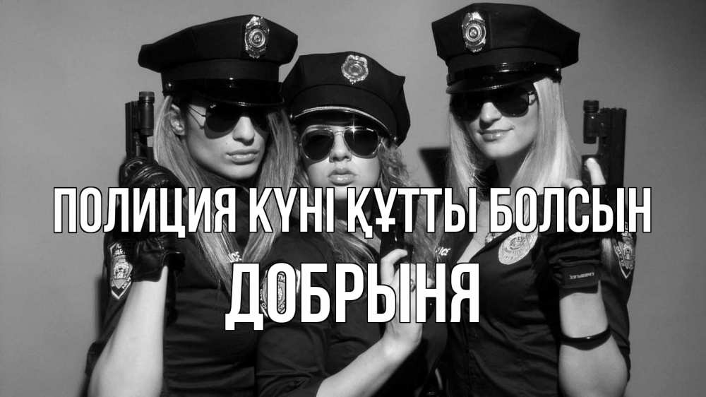 Картинка Полиция күні құтты болсын, Добрыня