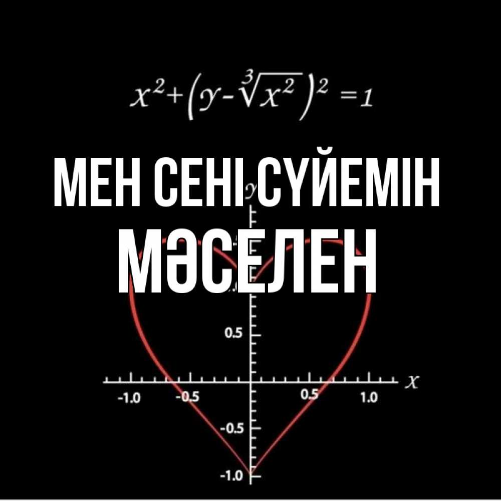 Күн сайын ашық хат с именем, Мәселен Мен сені сүйемін сердечная формула Онлайн тегін жүктеп алу тілектері бар керемет карта 