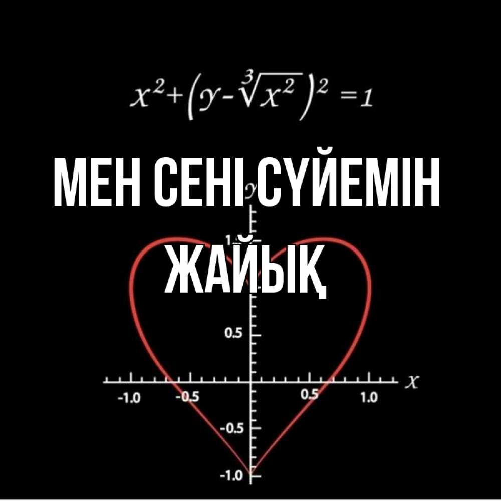Күн сайын ашық хат с именем, Жайық Мен сені сүйемін сердечная формула Онлайн тегін жүктеп алу тілектері бар керемет карта 