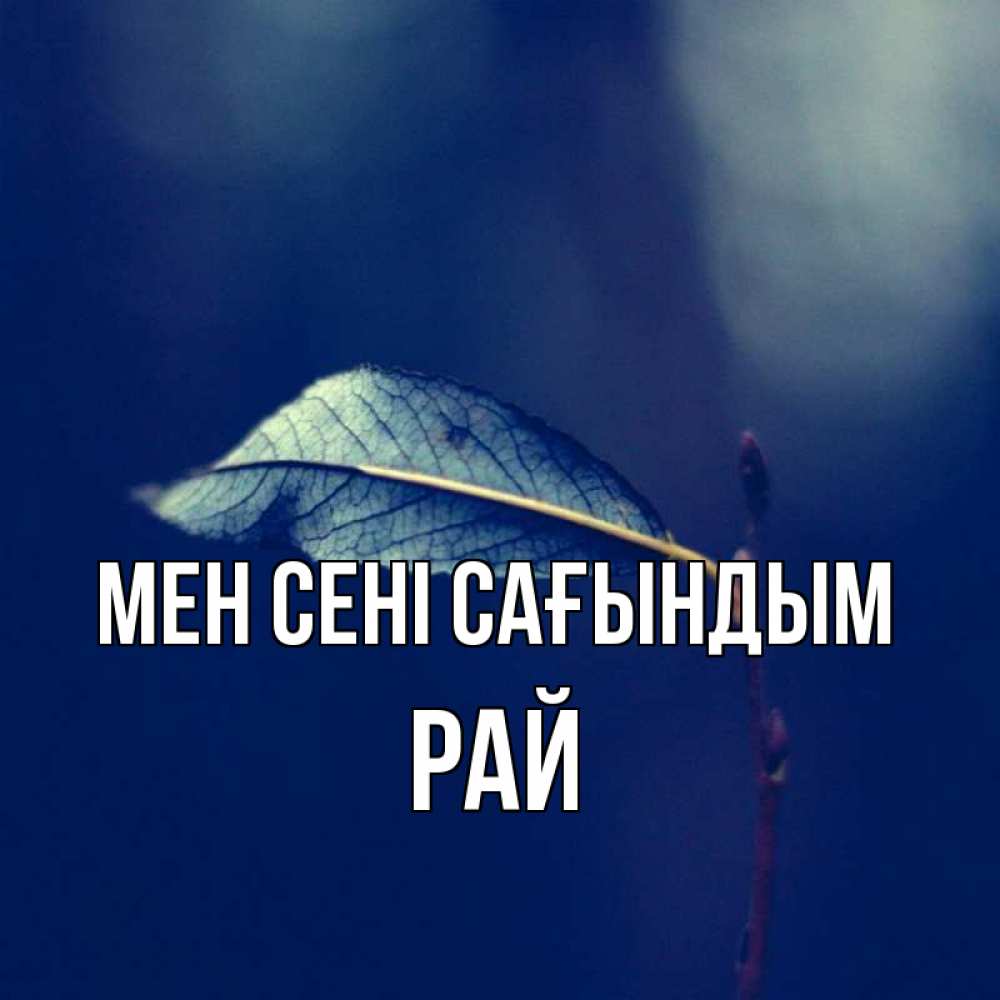 Күн сайын ашық хат с именем, РАЙ Мен сені сағындым одна ветка 1 Онлайн тегін жүктеп алу тілектері бар керемет карта 