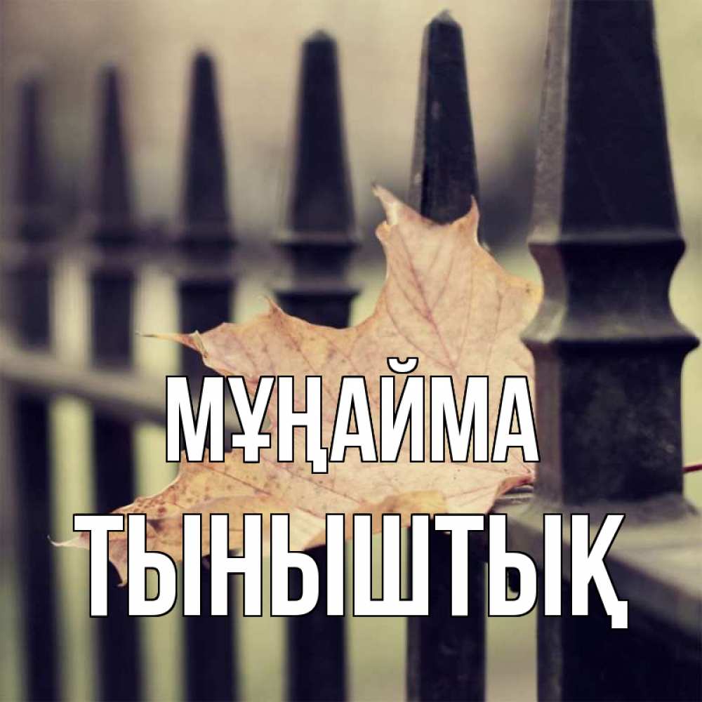 Күн сайын ашық хат с именем, ТЫНЫШТЫҚ Мұңайма лист клена Онлайн тегін жүктеп алу тілектері бар керемет карта 