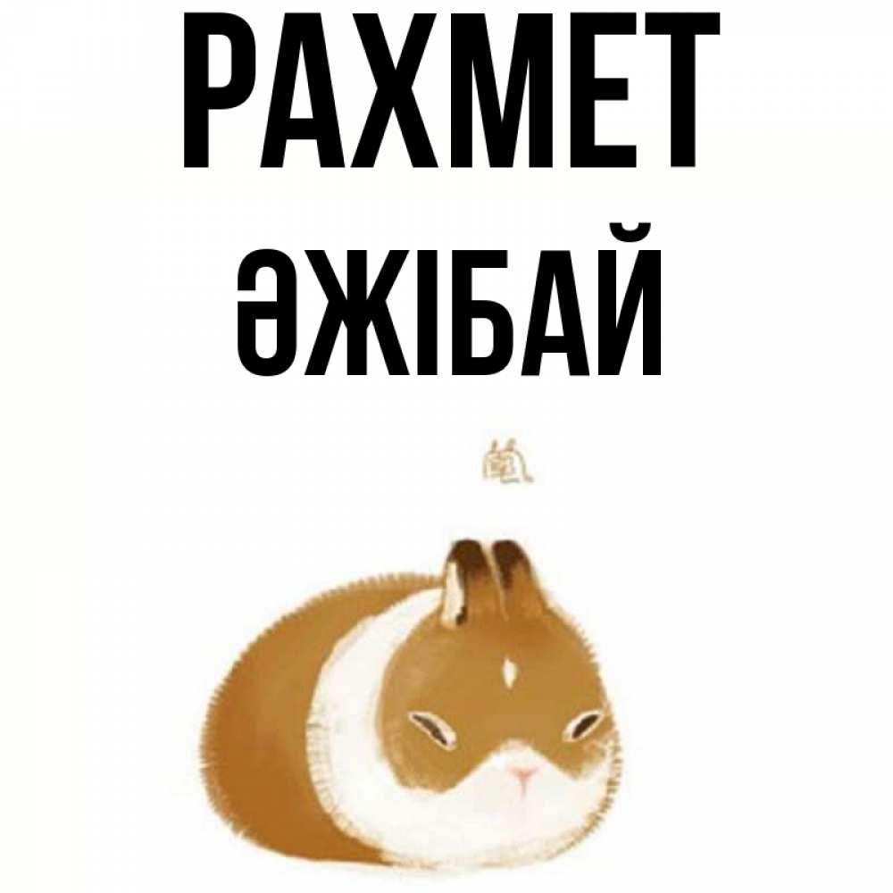 Күн сайын ашық хат с именем, Әжібай рахмет коричнево белый домашний питомец Онлайн тегін жүктеп алу тілектері бар керемет карта 