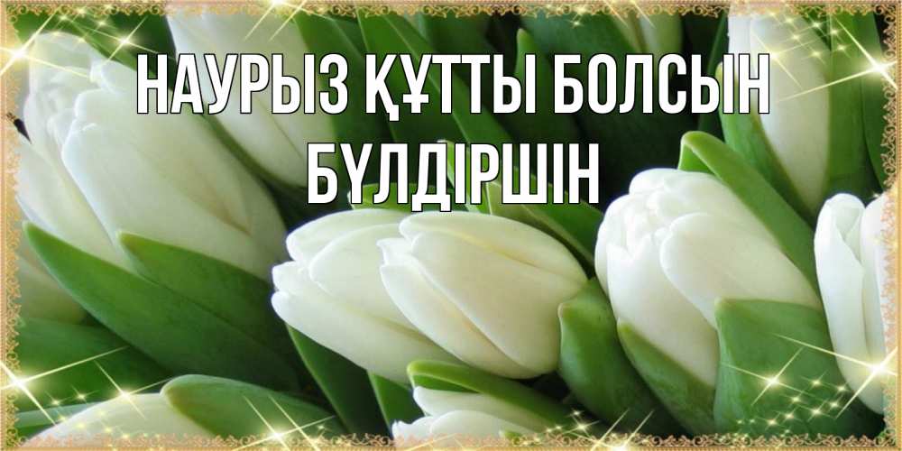 Күн сайын ашық хат с именем, БҮЛДІРШІН Наурыз құтты болсын поздравляем с наурызом Онлайн тегін жүктеп алу тілектері бар керемет карта 